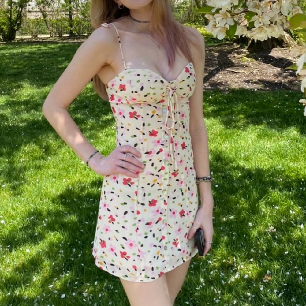 Princess Polly Karla mini dress: floral dress